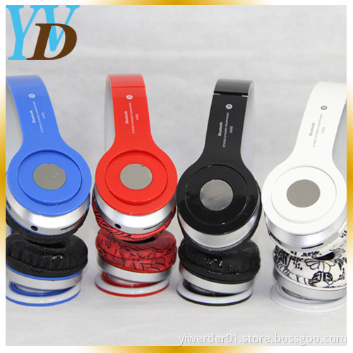 2014 Hot Sale S450 Wireless Folding Mobile Electronic Bluetooth TF Card/FM Radio Headphones (YWD-T7)